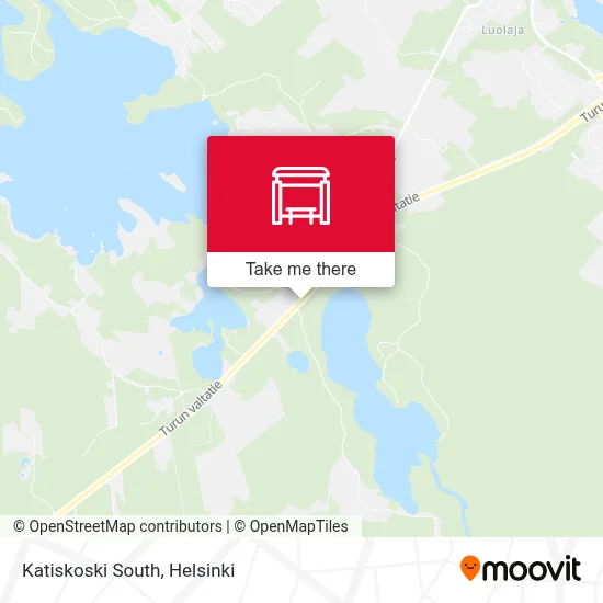 Katiskoski South map
