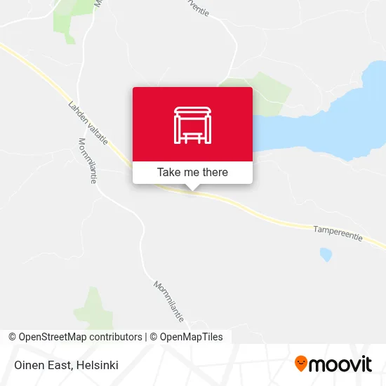 Oinen East map