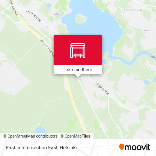 Rastila Intersection East map