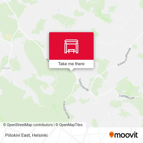 Piilokivi East map