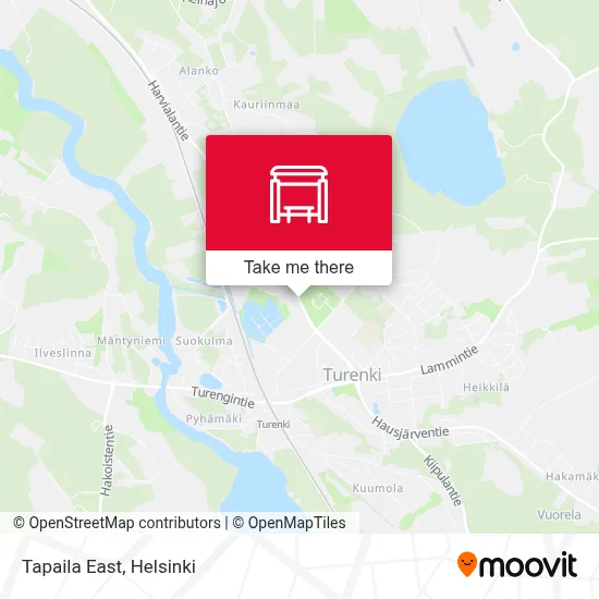 Tapaila East map