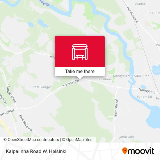 Kalpalinna Road W map