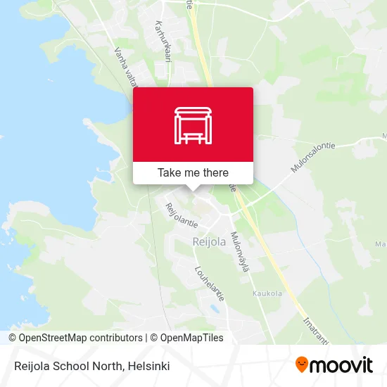 Reijola School North map