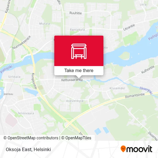Oksoja East map