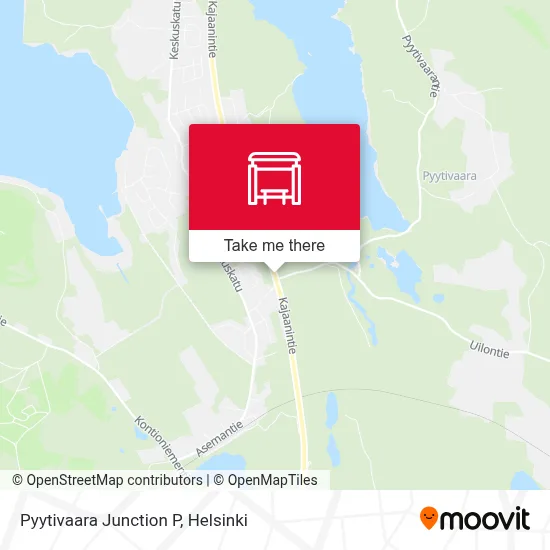 Pyytivaara Junction P map