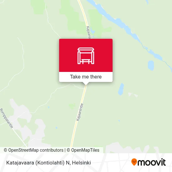 Katajavaara (Kontiolahti) N map