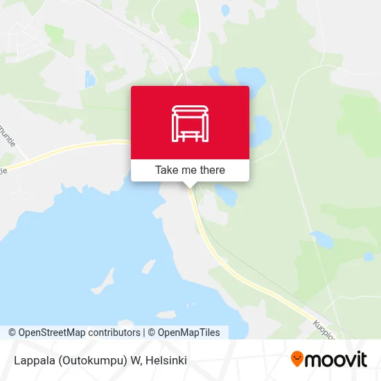 Lappala (Outokumpu) W map
