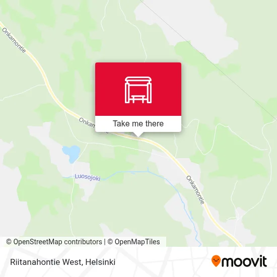 Riitanahontie West map