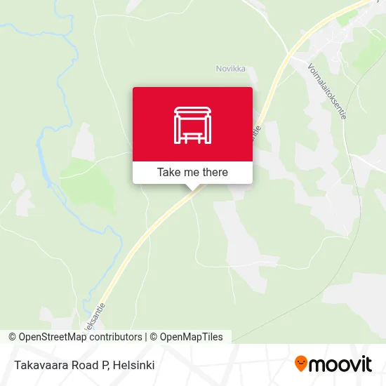 Takavaara Road P map