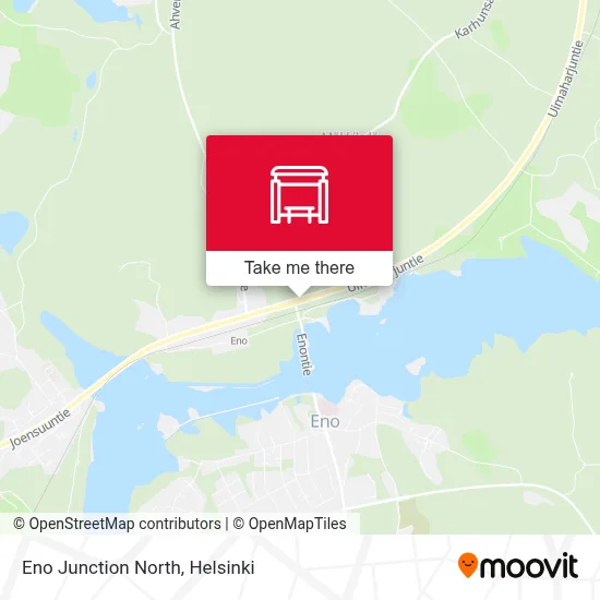 Eno Junction North map