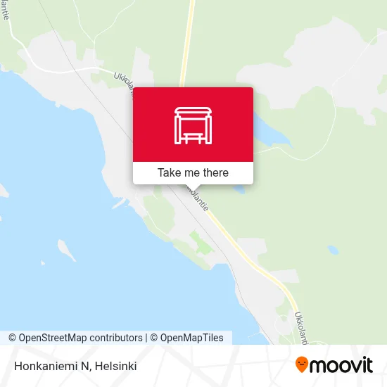 Honkaniemi N map