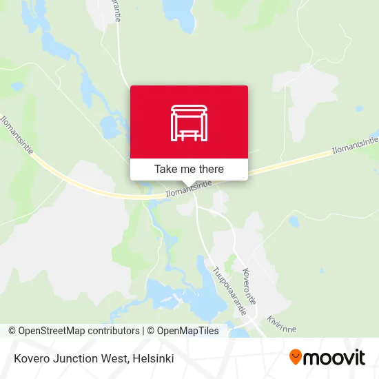 Kovero Junction West map