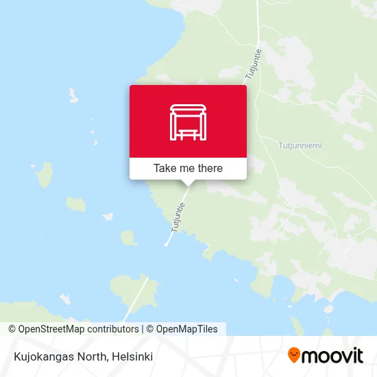 Kujokangas North map