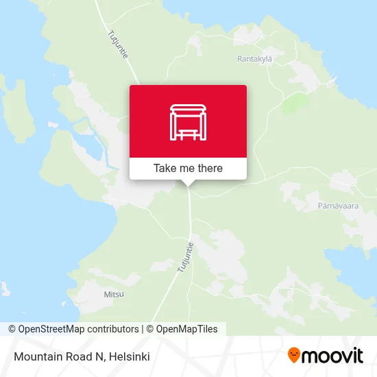 Mountain Road N map
