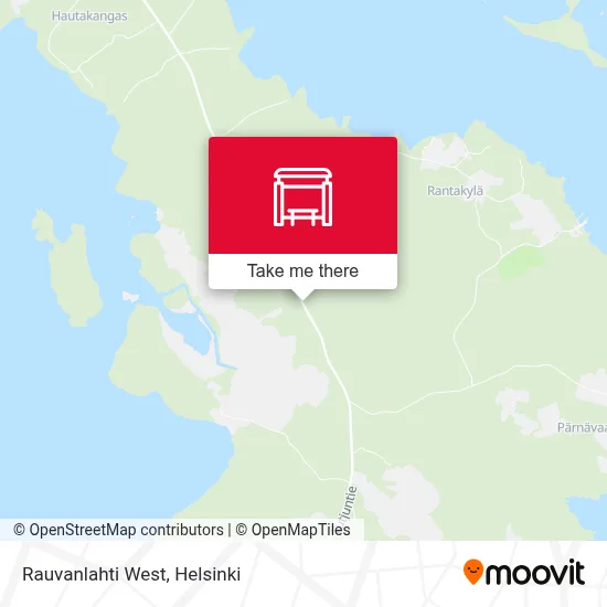 Rauvanlahti West map