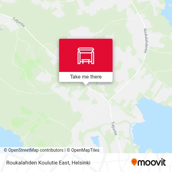 Roukalahden Koulutie East map