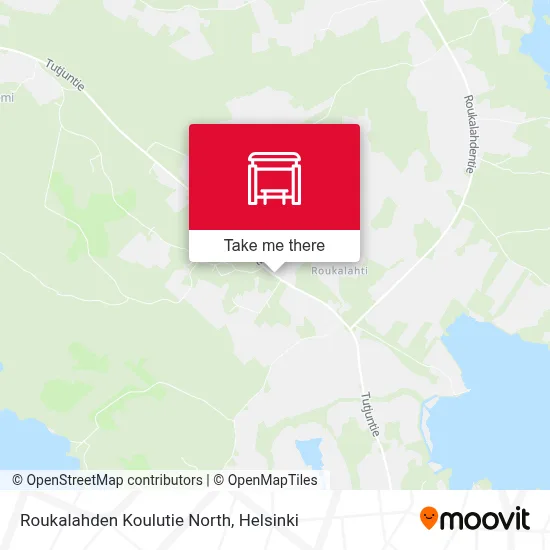 Roukalahden Koulutie North map