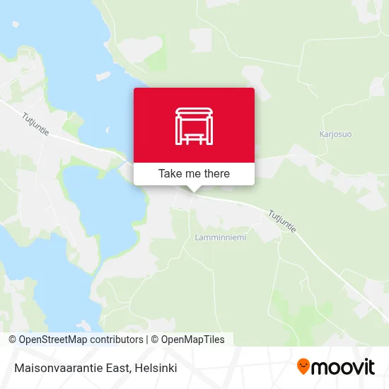 Maisonvaarantie East map