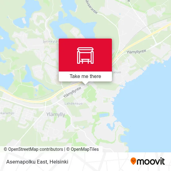 Asemapolku East map