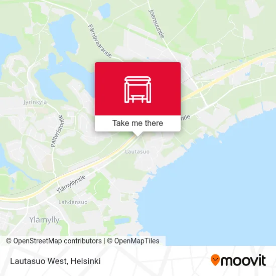 Lautasuo West map