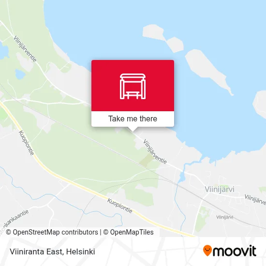 Viiniranta East map
