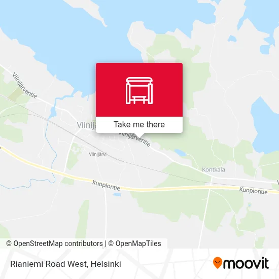 Rianiemi Road West map