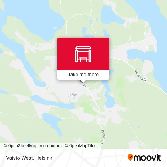 Vaivio West map