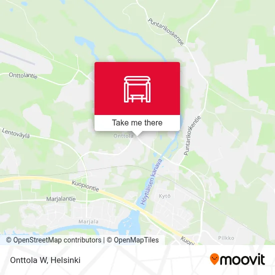Onttola W map