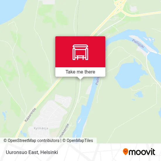 Uuronsuo East map