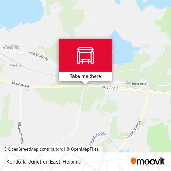 Kontkala Junction East map