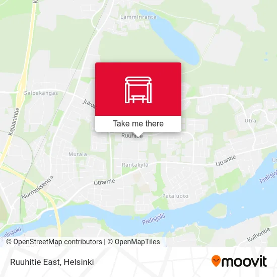 Ruuhitie East map
