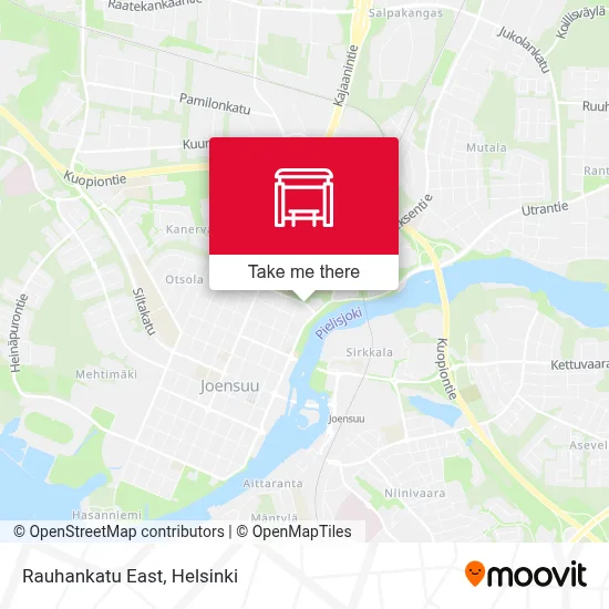 Rauhankatu East map