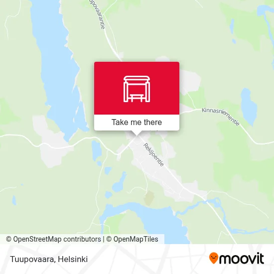 Tuupovaara map