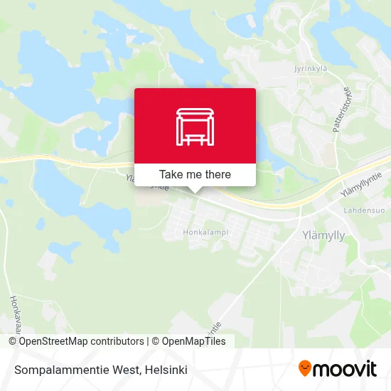 Sompalammentie West map