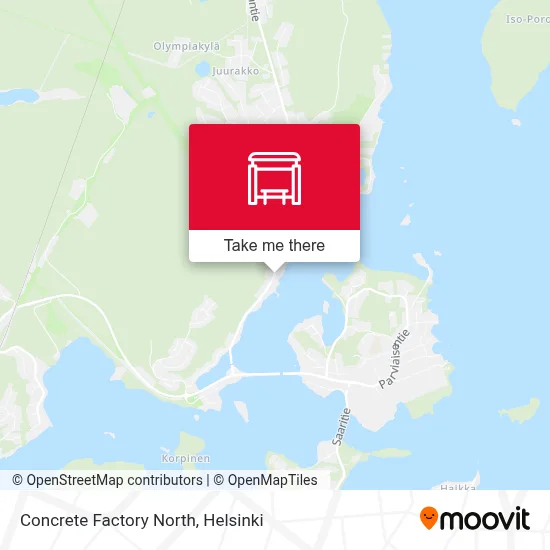 Concrete Factory North map