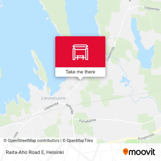 Raita-Aho Road E map