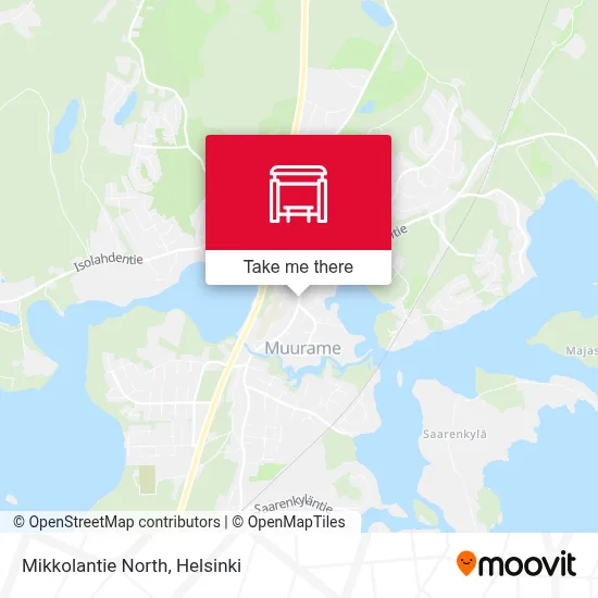 Mikkolantie North map