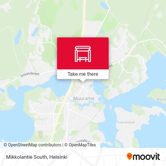 Mikkolantie South map