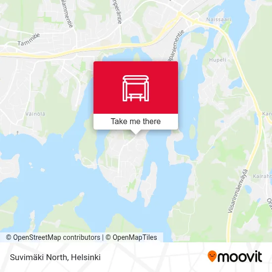 Suvimäki North map