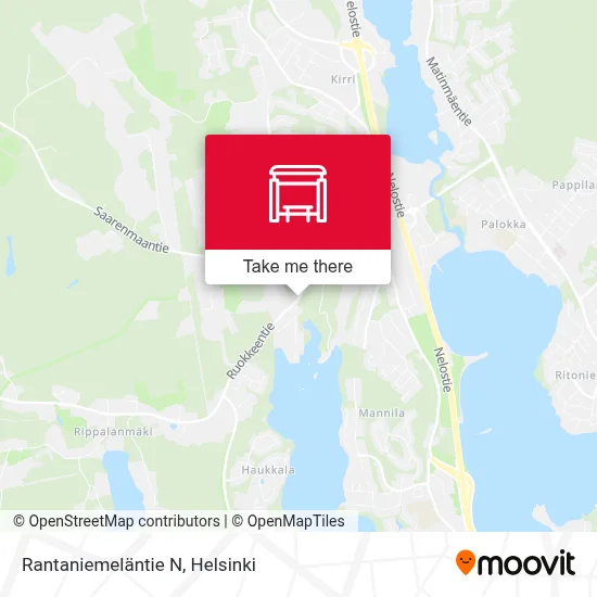 Rantaniemeläntie N map