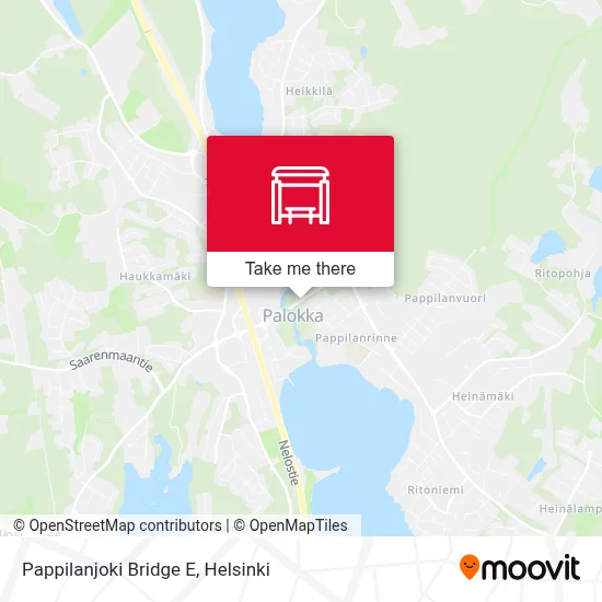 Pappilanjoki Bridge E map
