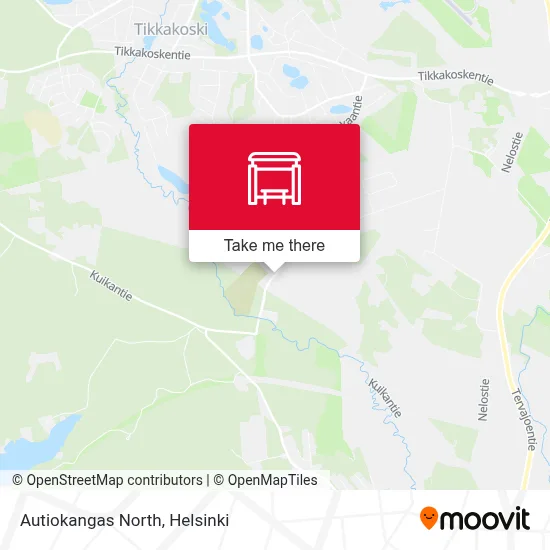 Autiokangas North map