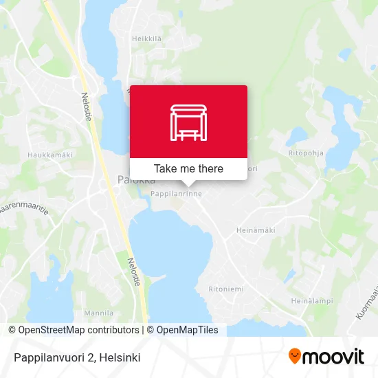 Pappilanvuori 2 map