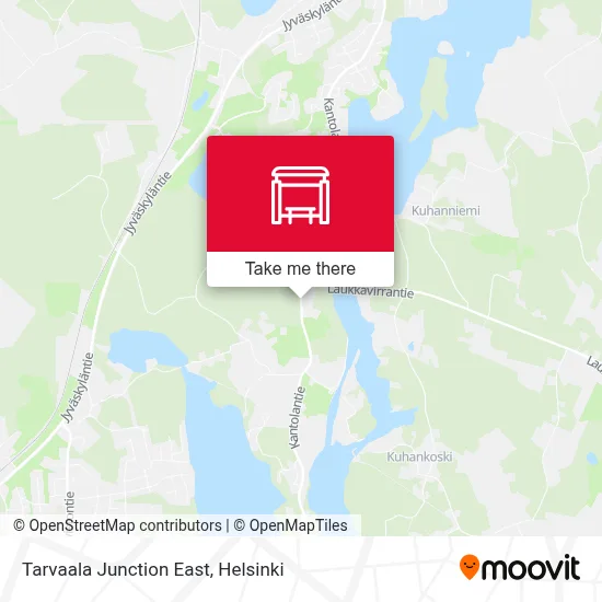 Tarvaala Junction East map