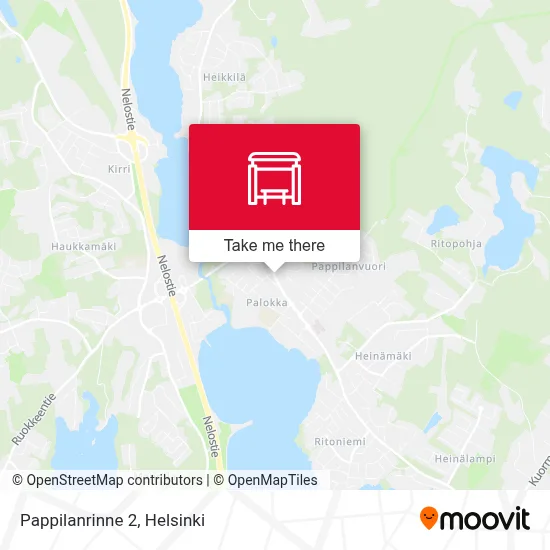 Pappilanrinne 2 map