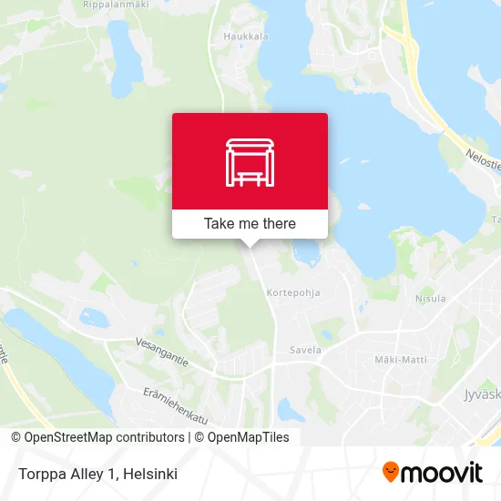 Torppa Alley 1 map