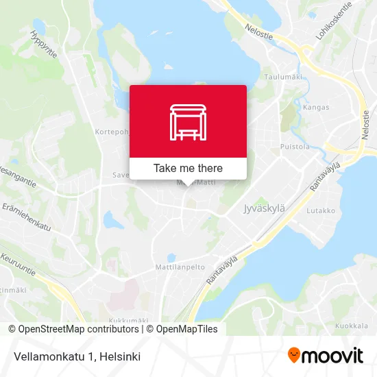 Vellamonkatu 1 map