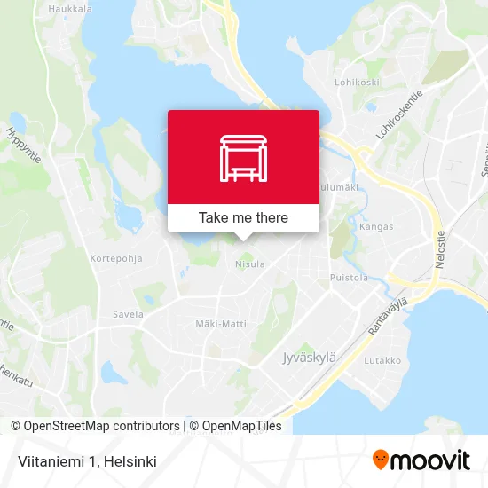 Viitaniemi 1 map