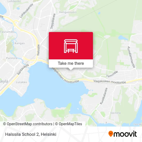 Halssila School 2 map