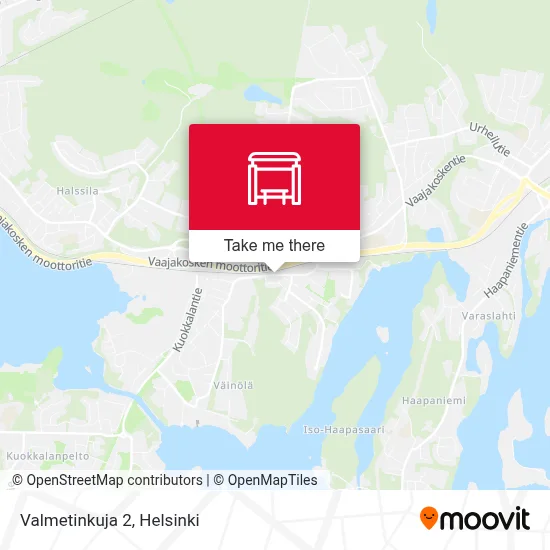 Valmetinkuja 2 map